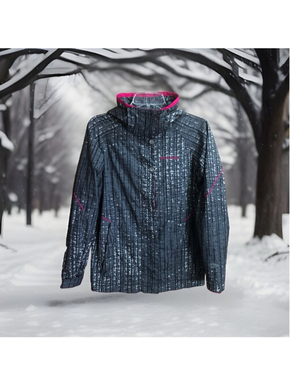 Columbia Girls Size 18/20 Waterproof Interchange Jacket